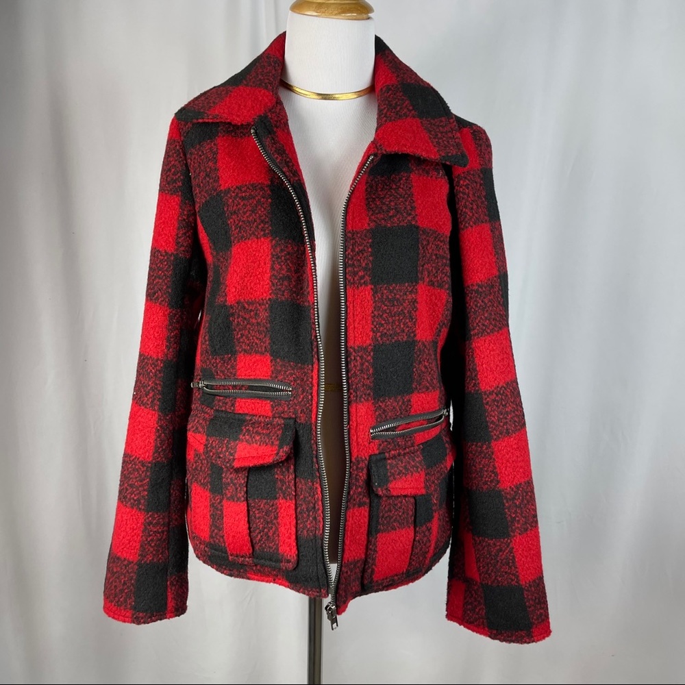 Buffalo Red check Jacket